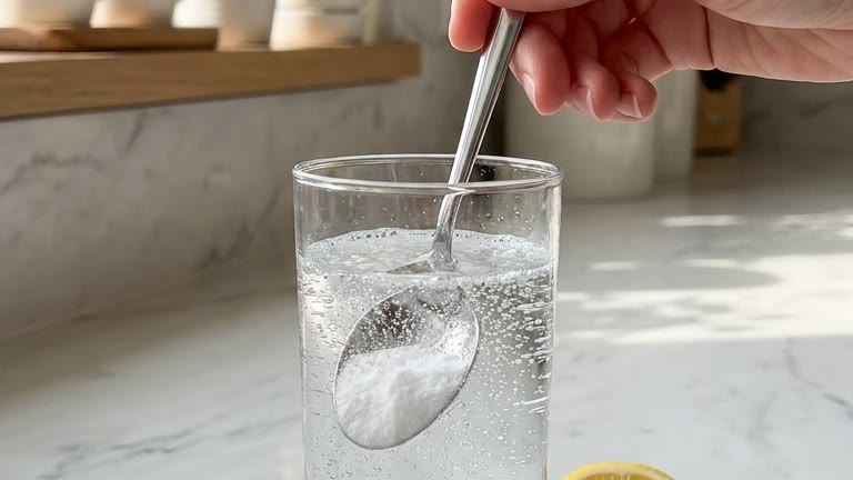 The morning baking soda ritual